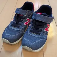 New Balance 373 デニムスニーカー　19.5センチ