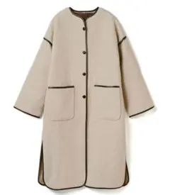 GRL ライナー無しパイピングノーカラーコート［K9024v］