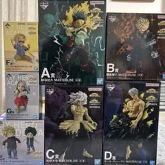 僕のヒーローアカデミア　一番くじ　更に向こうへ　abcdefg フルコンプセット