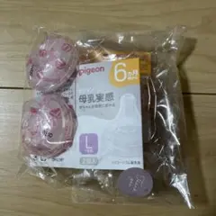 Pigeon 母乳実感 哺乳瓶用乳首 L １個LL 2個入り