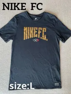 Nike FC Tシャツ ブラック ゴールドロゴ　1994タグ