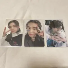 スキズ　ヒョンジン　東京ドーム　会場限定トレカ　3枚セット