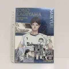 ハイキュー!! 影山飛雄 箔押しイラストカード 原画展 ハイキュー展