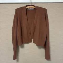 【値下げ可能】ZARA ショート丈 ニット カーディガン