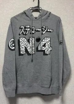STUSSY ステューシー フーディー N4 グレー Sサイズのサムネイル