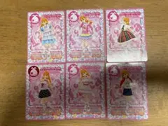 アイドルリカちゃん　カード 6枚セット