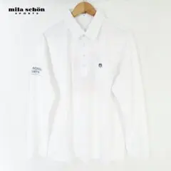 サンプル品 新品 ミラショーンスポーツ ポロシャツ 46 MCS1412 M