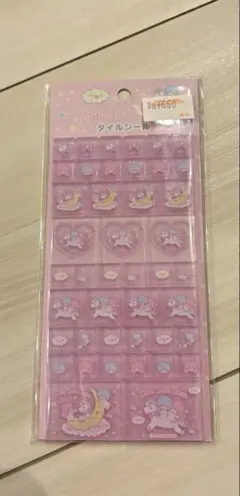 正規品 新品 サンリオ キキララ リトルツインスターズ タイルシール