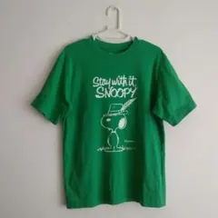 UNIQLO UT スヌーピー PEANUT グリーン Tシャツ Sサイズ