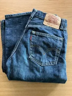 Levi's 552 W26 L32 ストレートデニム ダークブルー