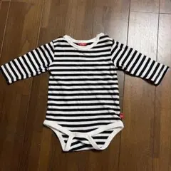 BABY DOLL ロンパース　ボーダー　70