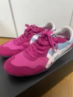 Onitsuka Tiger セラーノ スニーカー ピンク 25.0 Onitsuka Tiger オニツカタイガー セラーノ ピンク スニーカー25