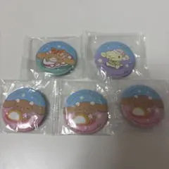 くら寿司 シナモロール 缶バッジ カプチーノ エスプレッソ モカ