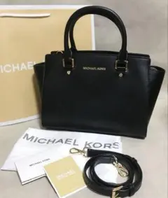 マイケルコース ショルダーバッグ ハンドバッグ 黒 【新品 】