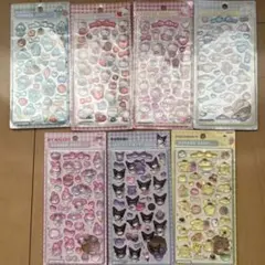 ボンボンドロップシール ７つセット　バラ売り可