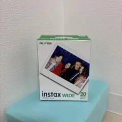 FUJIFILM instax WIDE インスタントフィルム 20枚