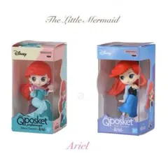 ディズニーキャラクター　Q posket ミニチュアコレクション　アリエル