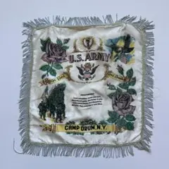 Vintage 40's U.S.ARMY スーベニア クッションカバー