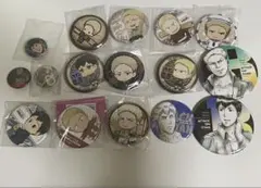 【進撃の巨人】ライナー＋ベルトルト缶バッジ 16個セット
