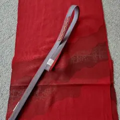おしゃれな高級正絹手組両面帯締めと正絹帯揚げセット在庫処分品0323