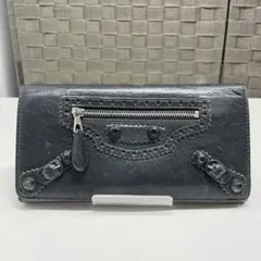 BALENCIAGA シティ　レザー 長財布