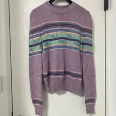 POLOラルフローレン ニットセーター パープル