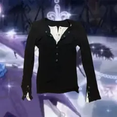 長袖 ダークコア ゴシック ロック パンク グランジ ロック y2k お兄系