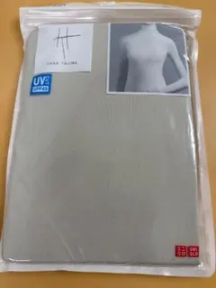 値下げ　新品未使用　ハナタジマ　エアリズム　 UVカットハイネック(長袖)　 L