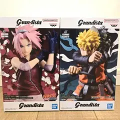 NARUTO Grandista うちはサスケ 春野サクラ 2種 6個セット NARUTO Grandista うちはサスケ & 春野サクラ 2体セット - メルカリ