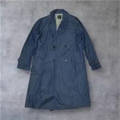 SENSE OF PLACE トレンチコート ダブルコート ネイビー M