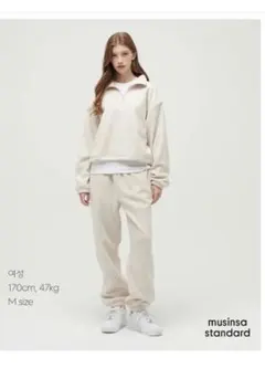 週末値下げ⭐︎musinsa フリースパンツ　セットアップnugu ohotoro