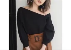 MURUA イレギュラーネックプルオーバー