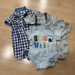 ロンパース・カバーオール 4点セット