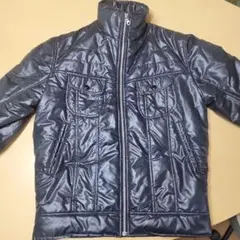 ネイビー ナイロンジャケット