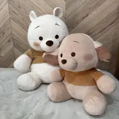 《エコメルカリ便限定》 プーさん　ルー　ぬいぐるみセット