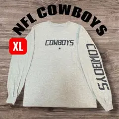 10s NFL COWBOYS ダラスカウボーイズ ロンT長袖シャツXL Y2Kのサムネイル