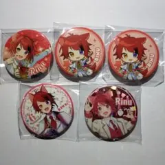 すとぷり　莉犬くん　缶バッジ　5点セット