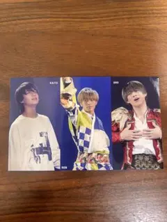 高橋海斗　永瀬廉　平野紫耀　カード