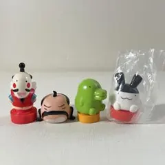 BANDAI 1997年製　たまごっちコレクションフィギュア4体セット たまごっちのかわいい日常が、集めて楽しいフィギュアになって