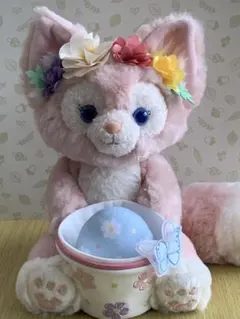 カムファインドスプリング・リーナベルぬいぐるみ小物入れ ダッフィー＆フレンズ