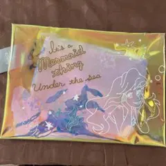 ☆ワケあり☆ディズニーストア　アリエル　リトルマーメイド クラッチバッグ　ポーチ