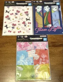 劇場版　セーラームーン　Cosmos 一番くじ　クリアファイル2枚組✖️3点セット