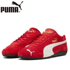 PUMA スエード レッドスニーカー