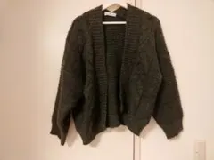 サニーレーベルURBAN RESEARCH　ケーブルガウンニット