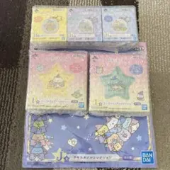 すみっコぐらし 一番くじ 小皿 タオル ねこ ぺんぎん とかげ 未開封 未使用