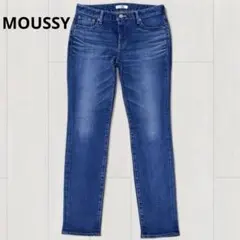 MOUSSY マウジー スキニー デニム パンツ ブルー 29