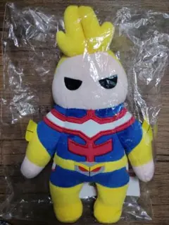 Me%】ヒロアカ ぬいぐるみキーホルダー オールマイト・エンデヴァー