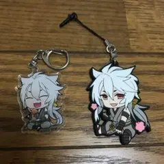 刀剣乱舞　小狐丸　アクキー ラバスト　2点セット