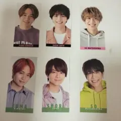 timelesz 厚紙カード6枚セット