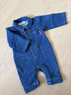 CROISSANCE BEBE デニムロンパース　70